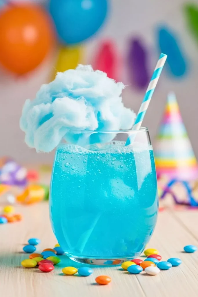 Blue Cotton Candy Party Fizz