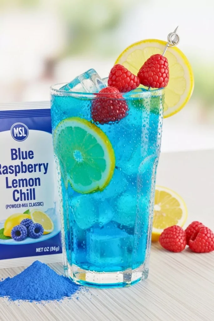 Blue Raspberry Lemon Chill