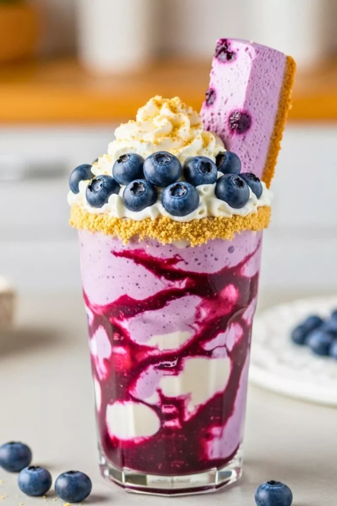 Blueberry Cheesecake Shake
