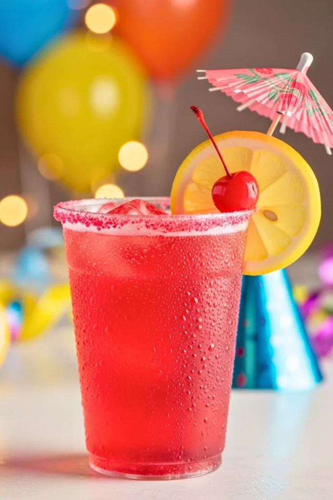 Cherry Lemonade Sparkler