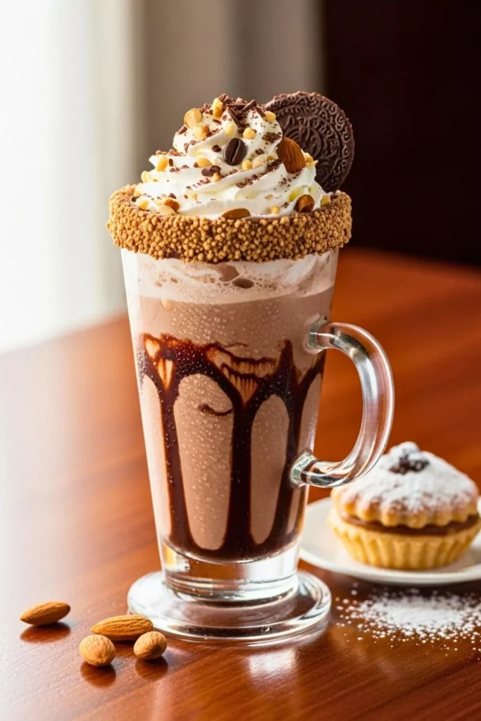 Chilled Mocha Almond Coffee