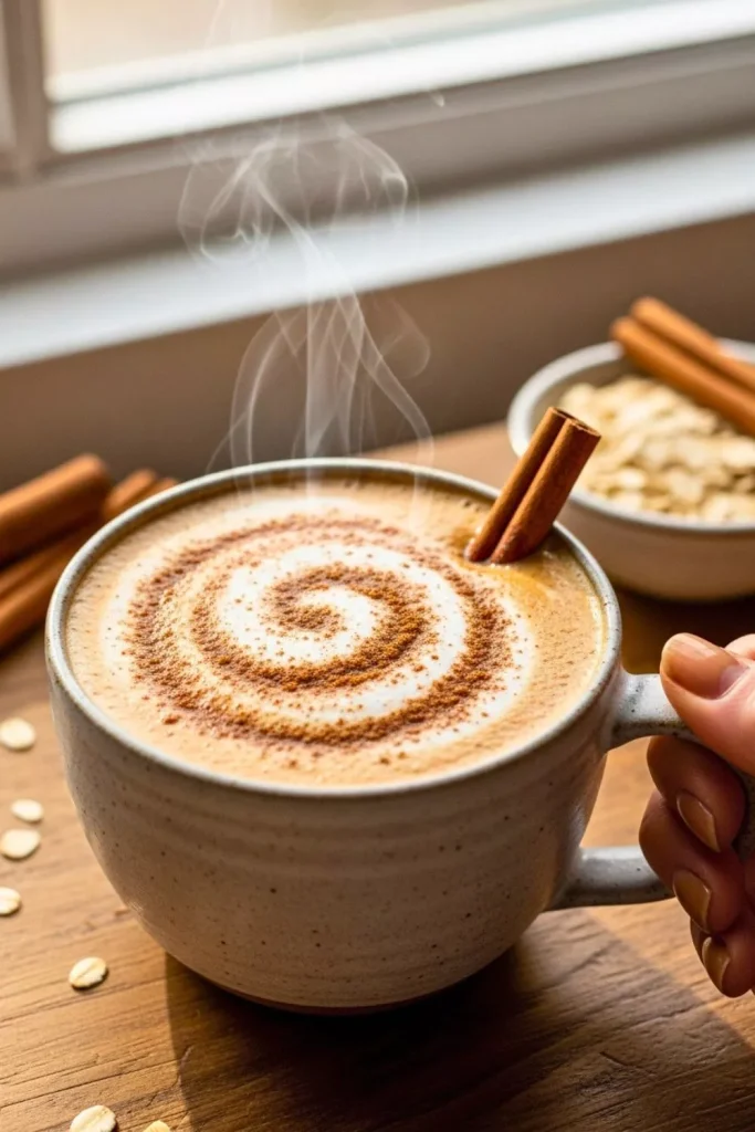 Cinnamon Oat Milk Coffee