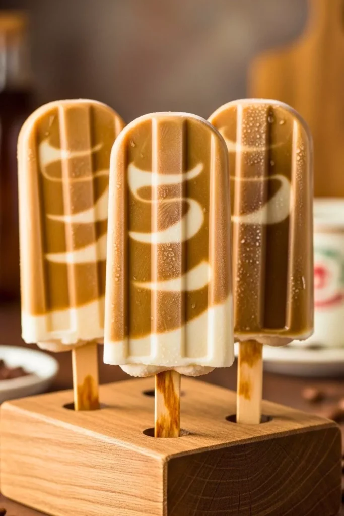 Classic Creamy Coffee Popsicles