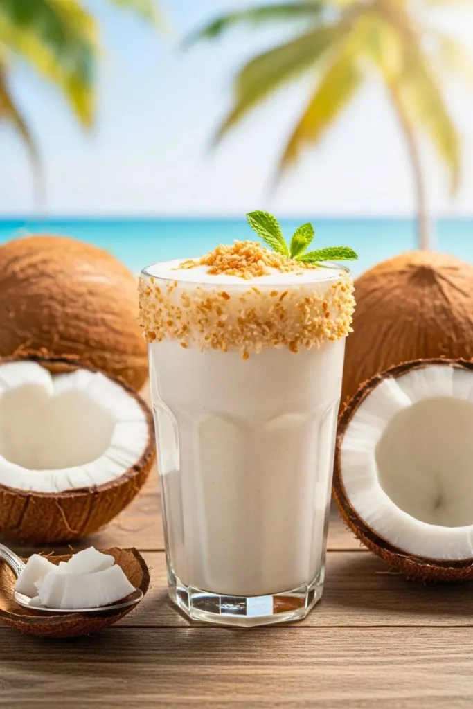 Coconut Cream Protein Shake
