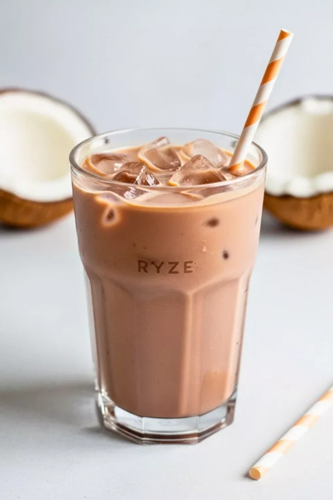Coconut Mocha Ryze Iced Coffee