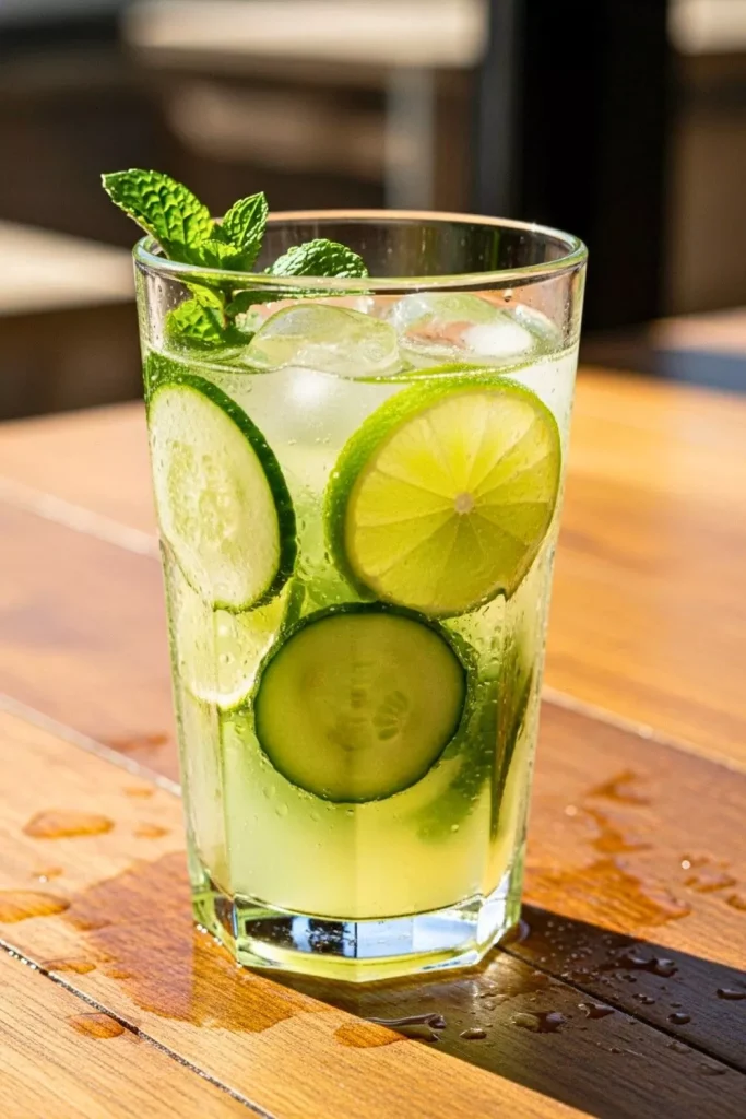 Cucumber Lime Agua Fresca