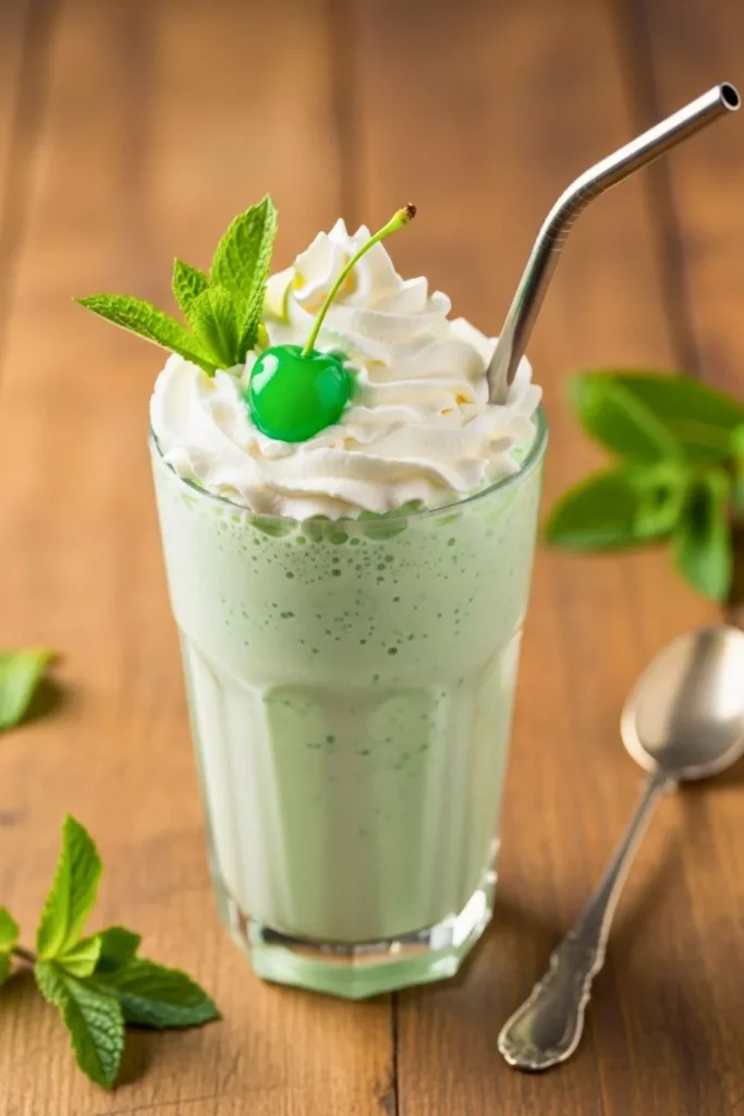 DIY Shamrock Shake Recipe