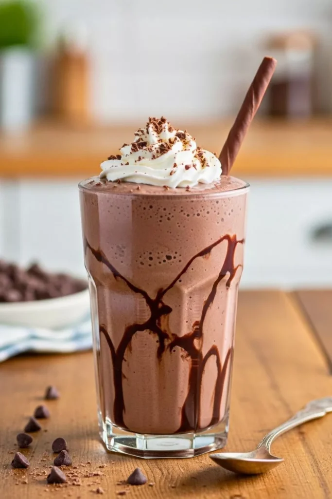 Double Chocolate Greek Yogurt Shake
