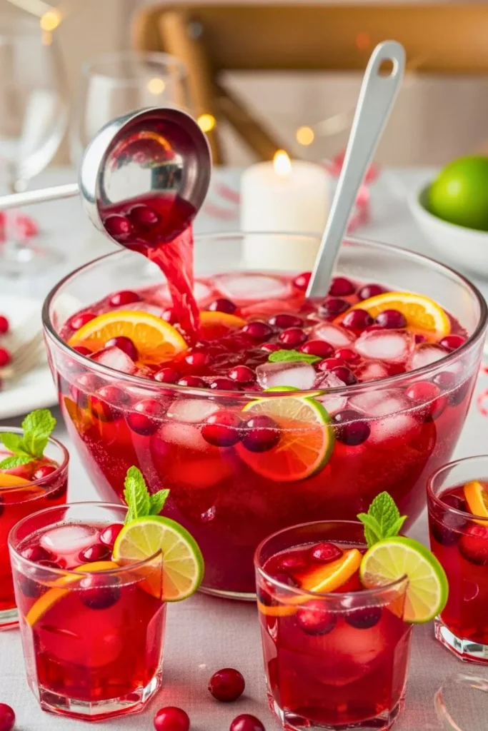 Festive Cranberry Punch