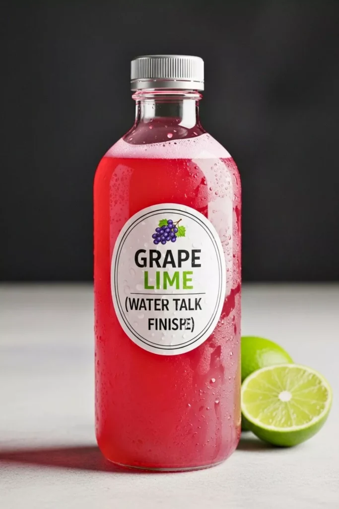 Grape Lime Ice Bottle