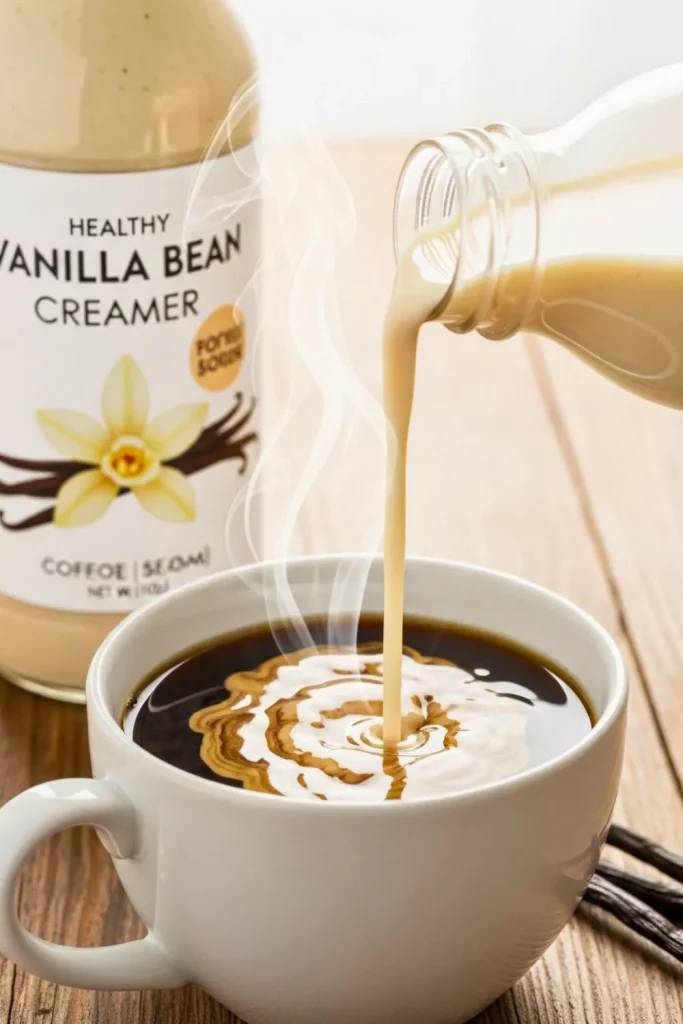 Healthy Vanilla Bean Creamer