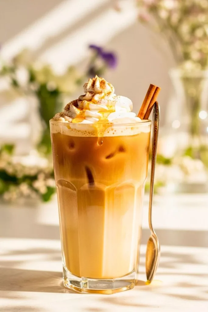 Honey Cinnamon Iced Latte