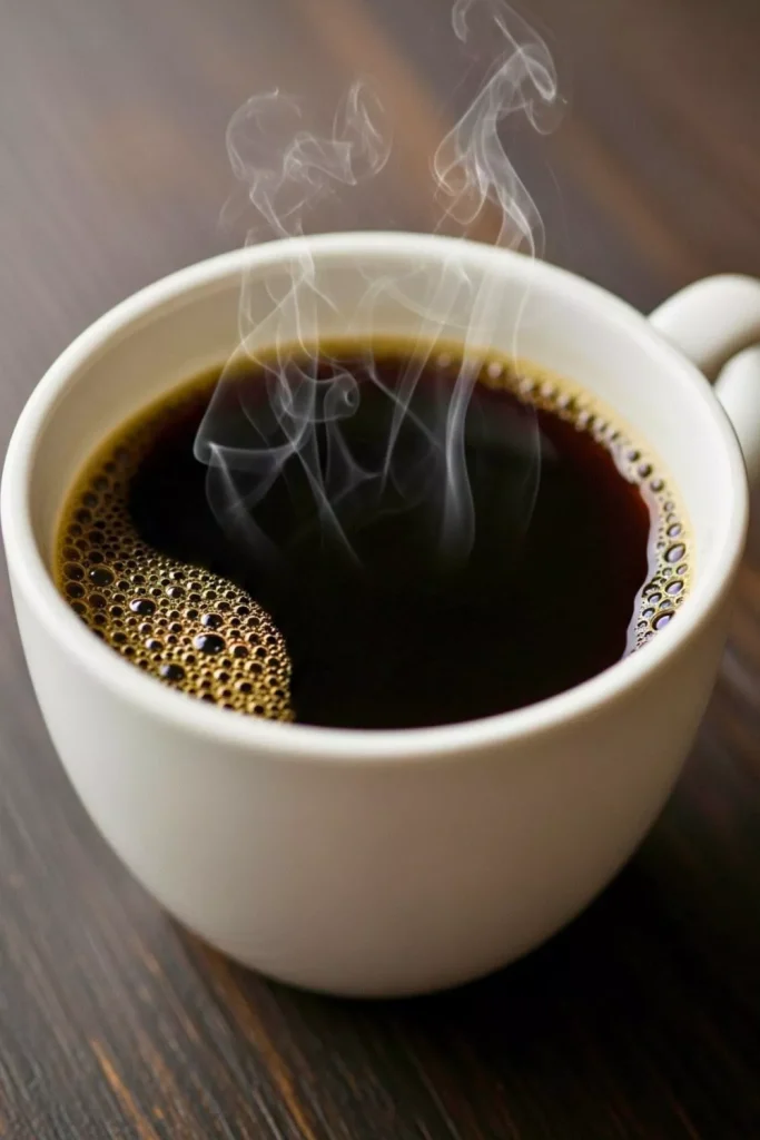 Hot Americano Black Coffee