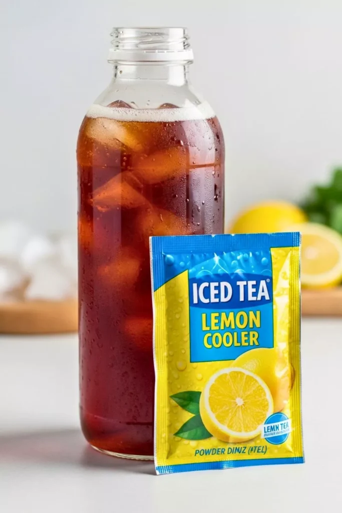 Iced Tea Lemon Packet Cooler