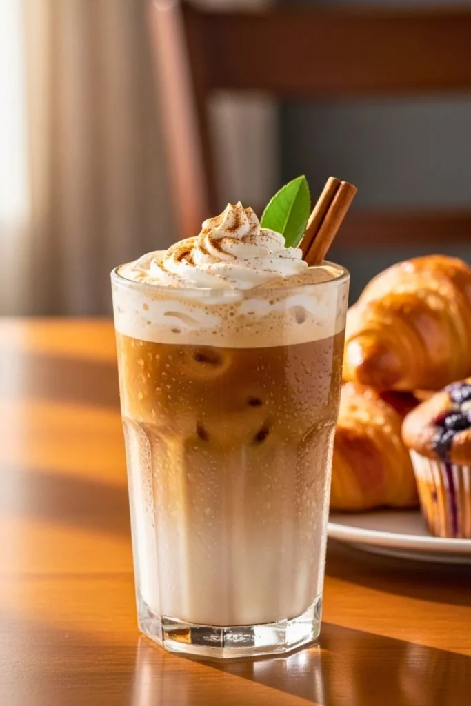 Iced Vanilla Almond Latte