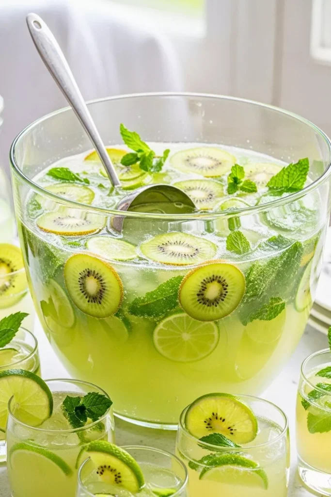 Kiwi Lime Brunch Punch