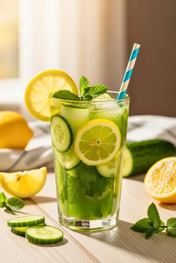Lemon Cucumber Slim Juice