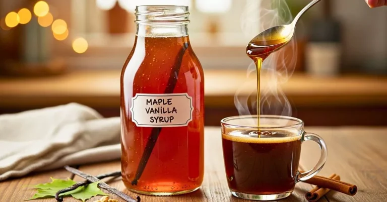 Maple Vanilla Coffee Syrup