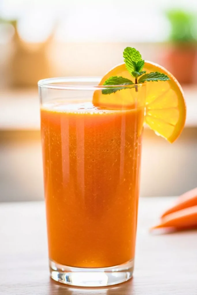 Orange Carrot Glow Juice