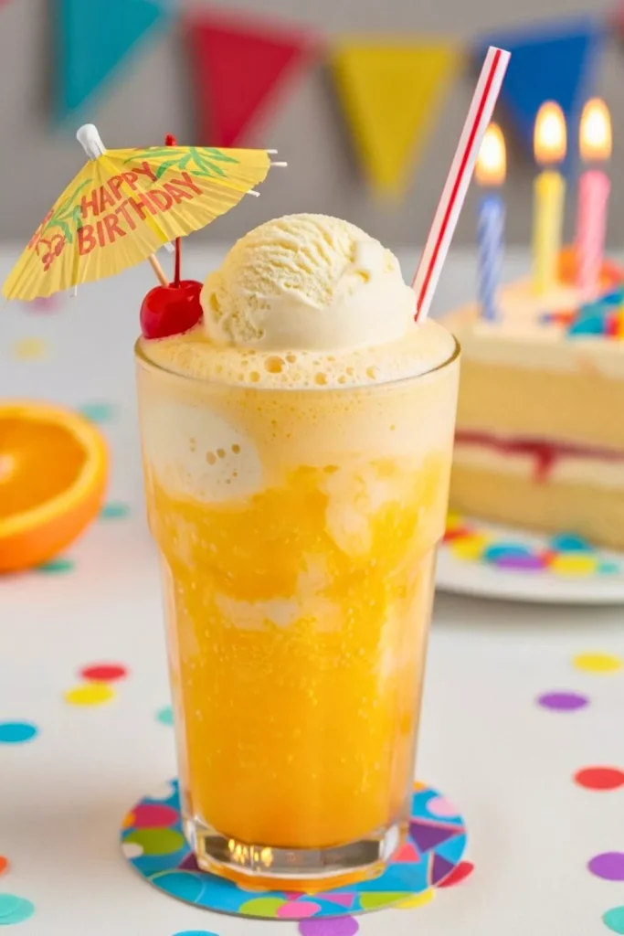 Orange Cream Float