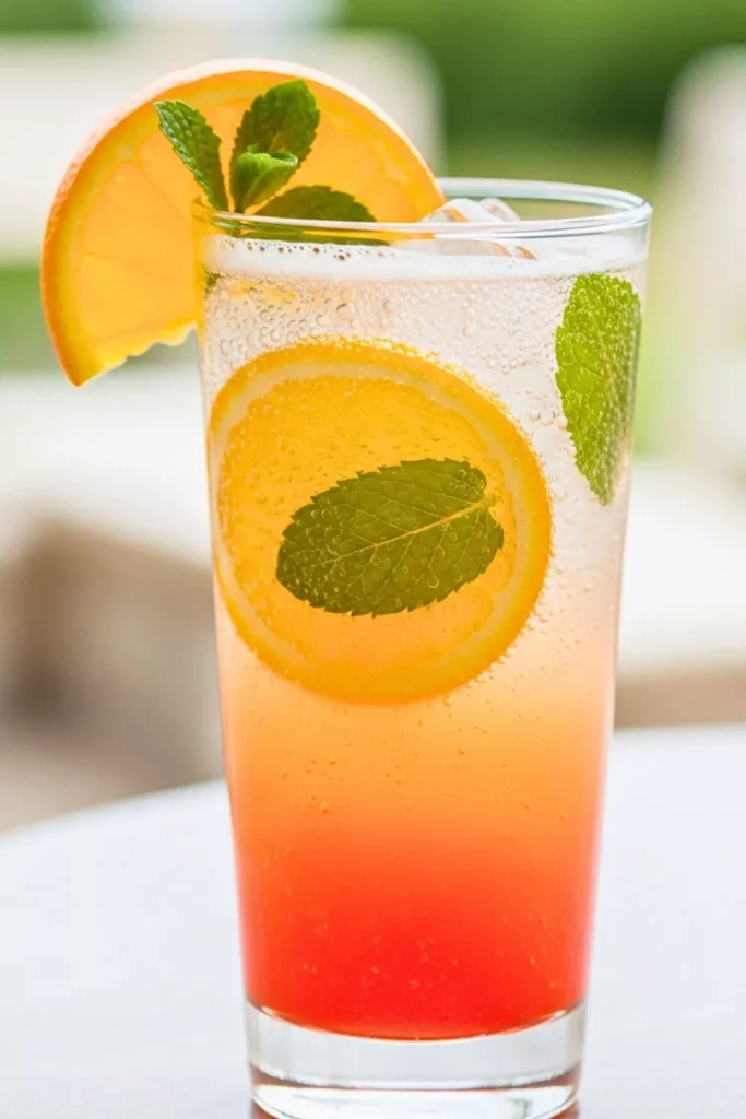 Orange Mint Soda