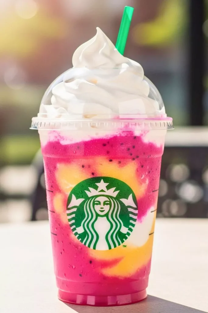 Peach Dragonfruit Glow-Up Refresher