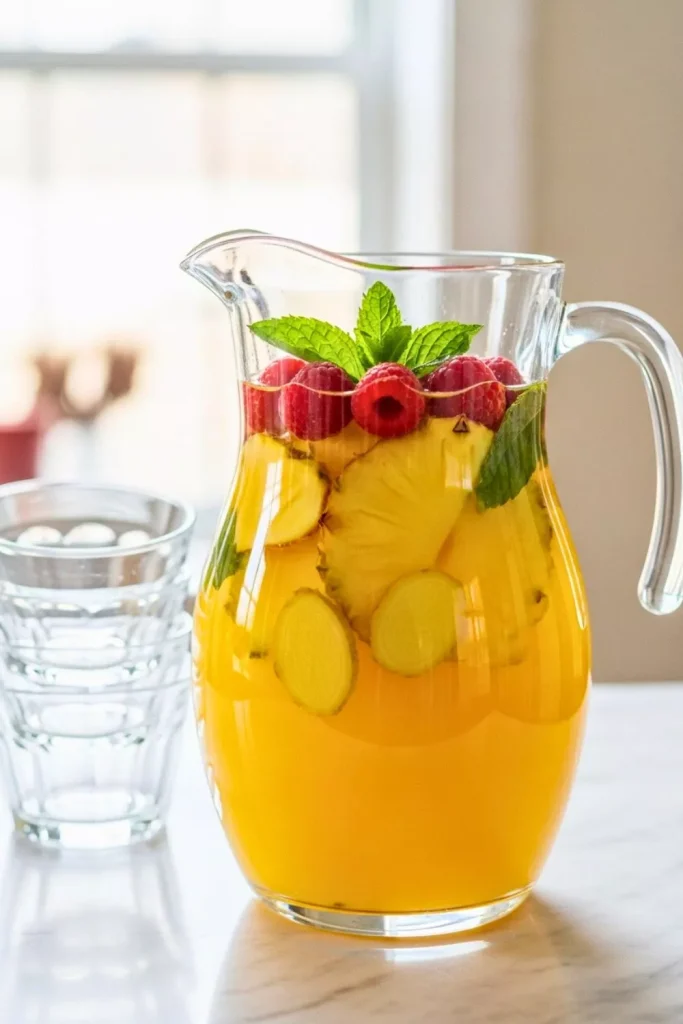 Pineapple Ginger Breakfast Punch