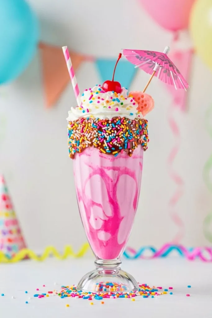 Pink Party Milkshake