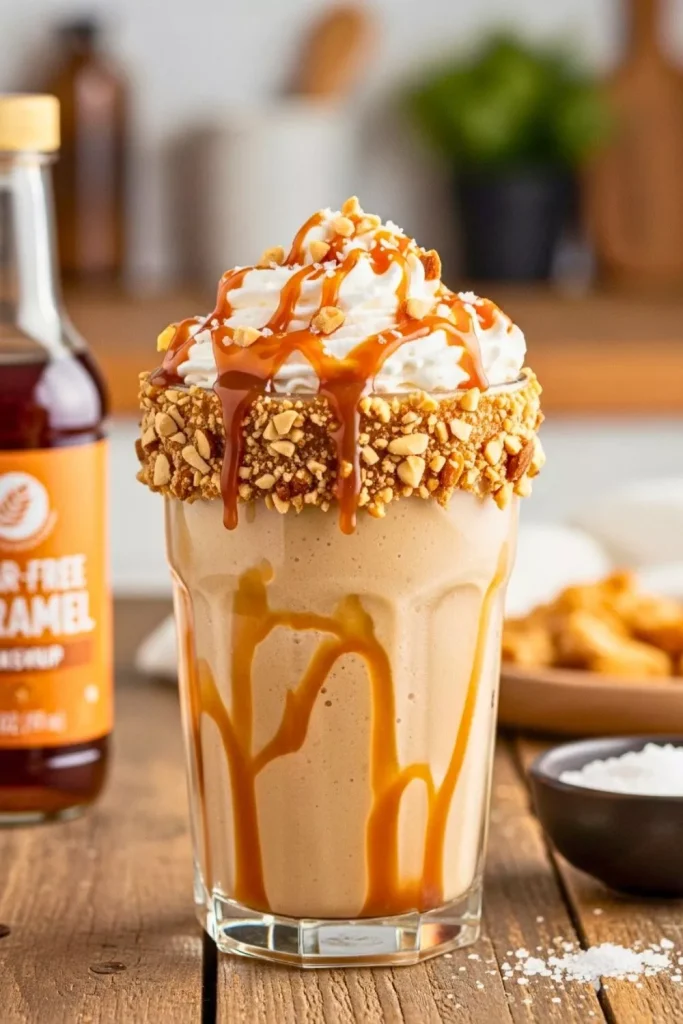 Salted Caramel Protein Shake
