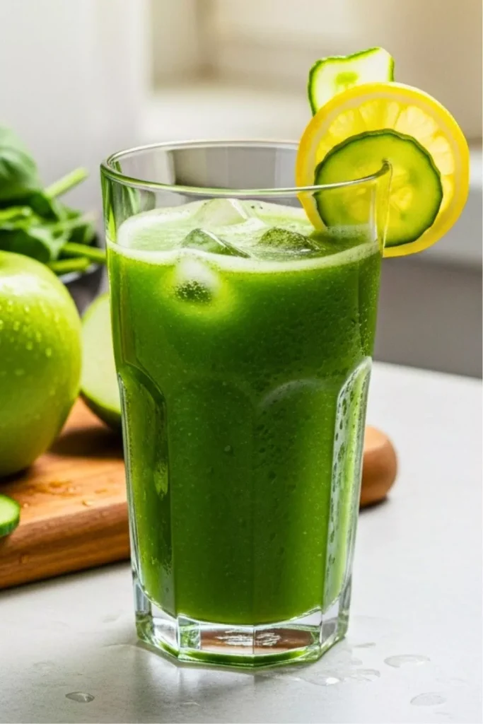 Spinach Cucumber Morning Juice