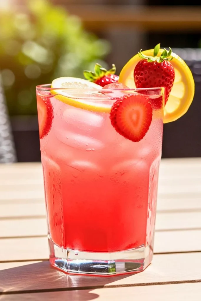 Strawberry Açaí Lemonade Refresher