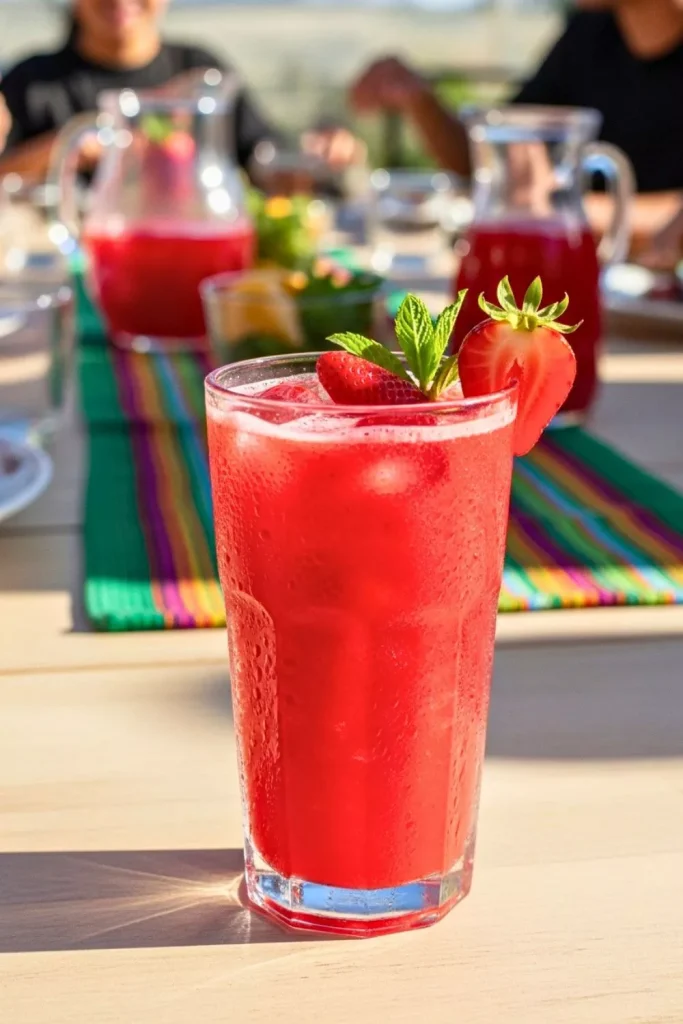 Strawberry Agua Fresca