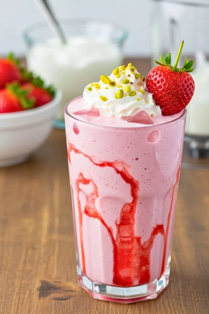 Strawberry Greek Yogurt Shake
