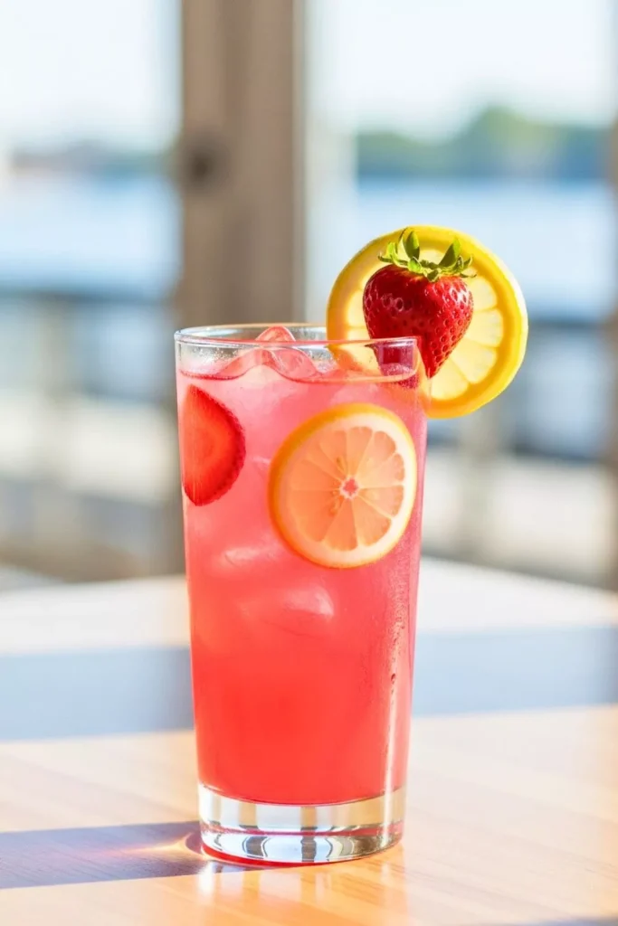 Strawberry Lemon Cooler