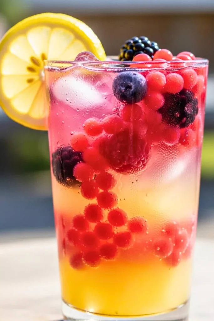 Summer-Berry Lemonade Refresher