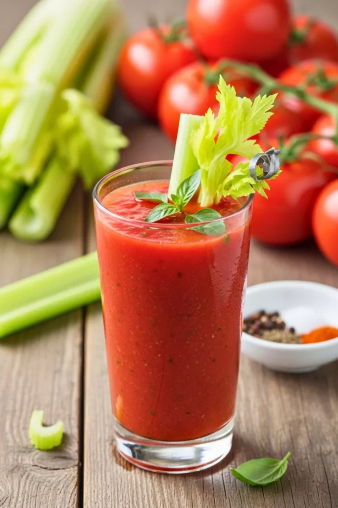 Tomato Celery Spice Juice