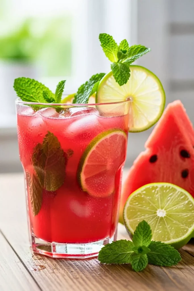 Watermelon Mint Flush Juice