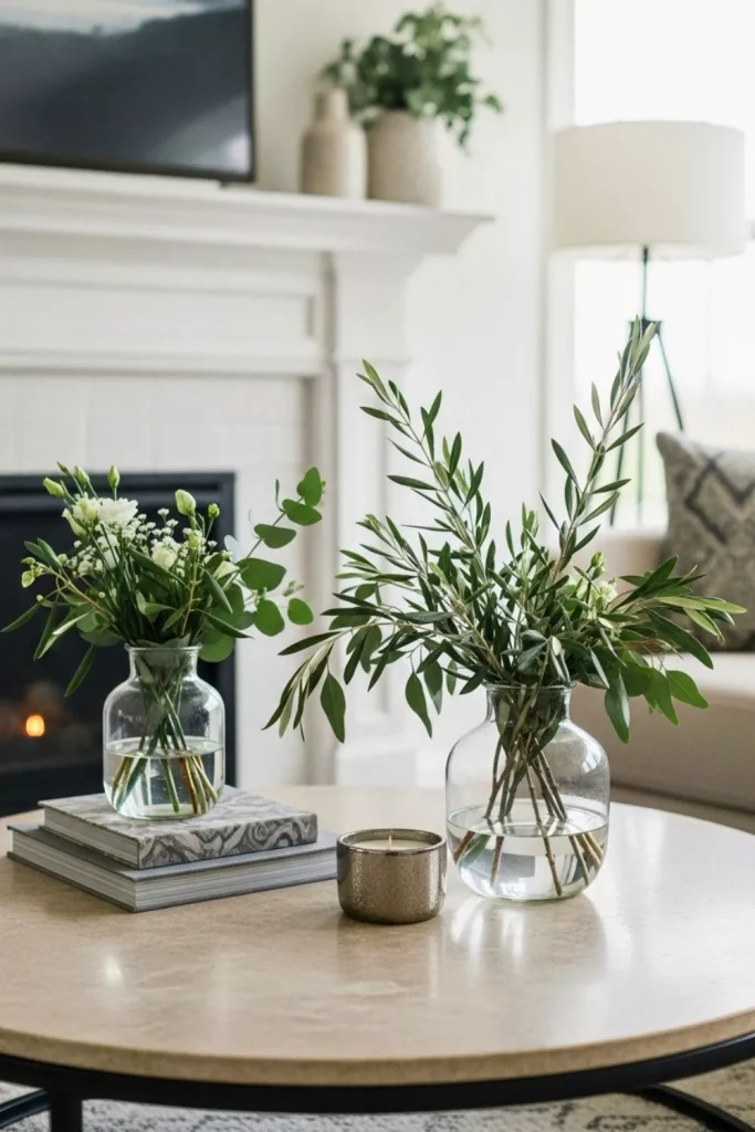 Add Fresh Greenery Or Branches