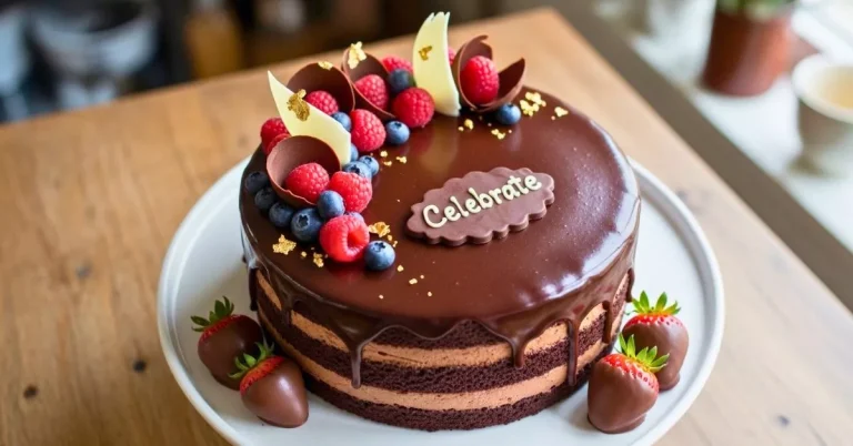 Chocolate Cake Decorating Ideas