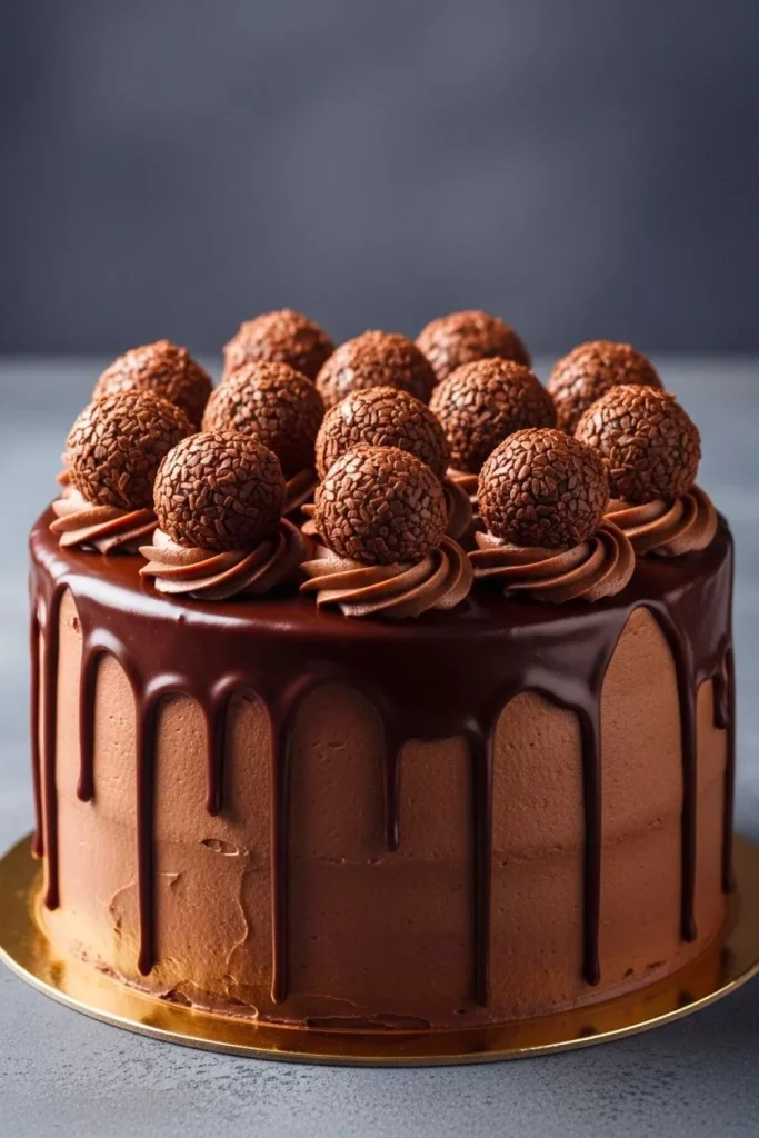 Chocolate Truffles As A Topping