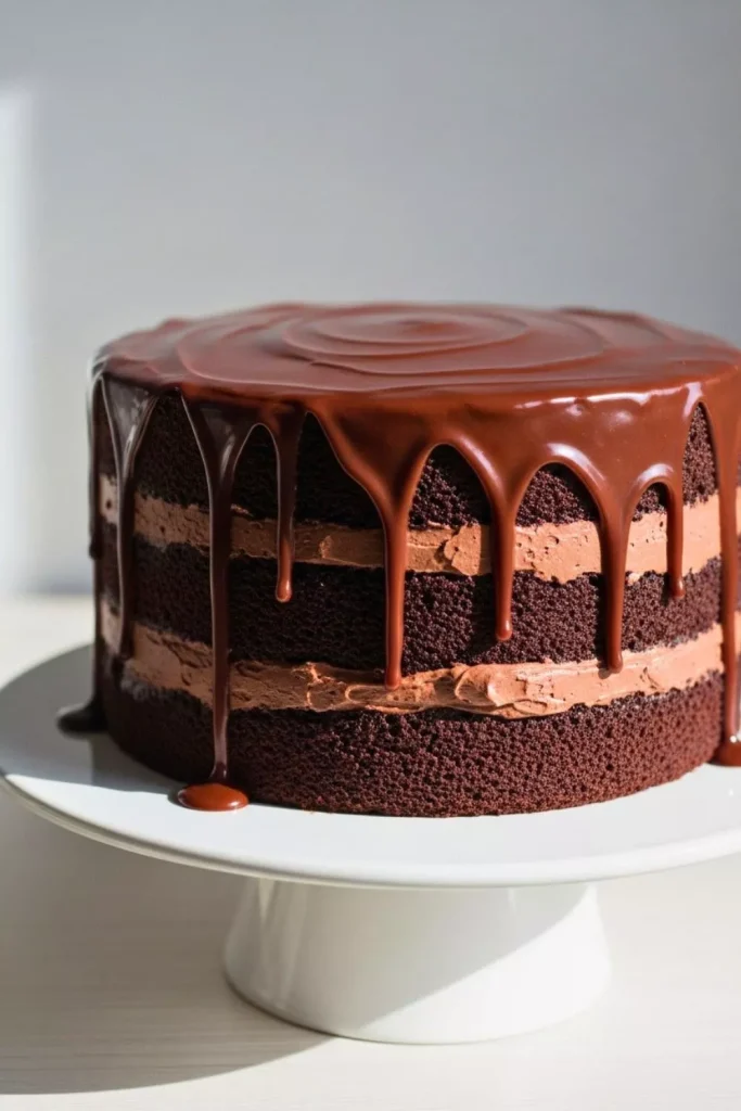 Classic Chocolate Ganache Drip