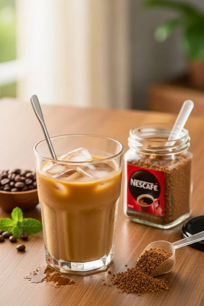 Cold Instant Coffee