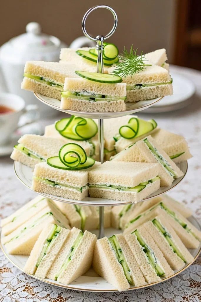 Cucumber Tea Sandwiches