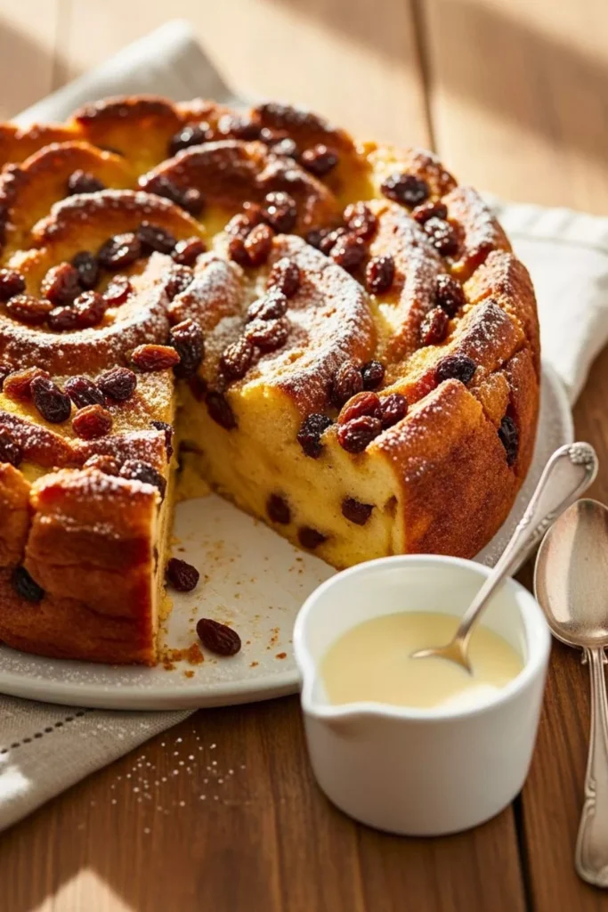Custard Bread Pudding Recipe
