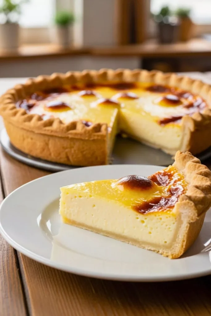 Egg Custard Pie Recipe