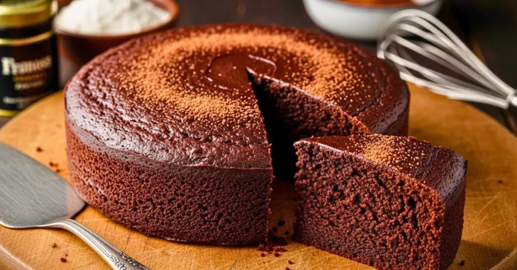 Eggless Chocolate Cake Recipe