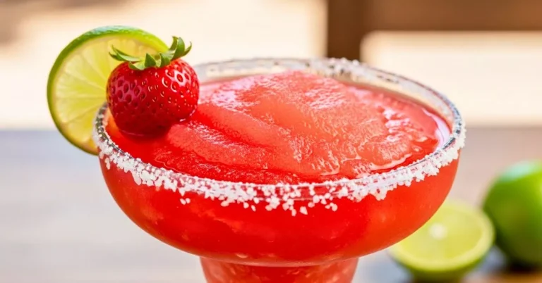 Frozen Strawberry Margarita Recipe Easy