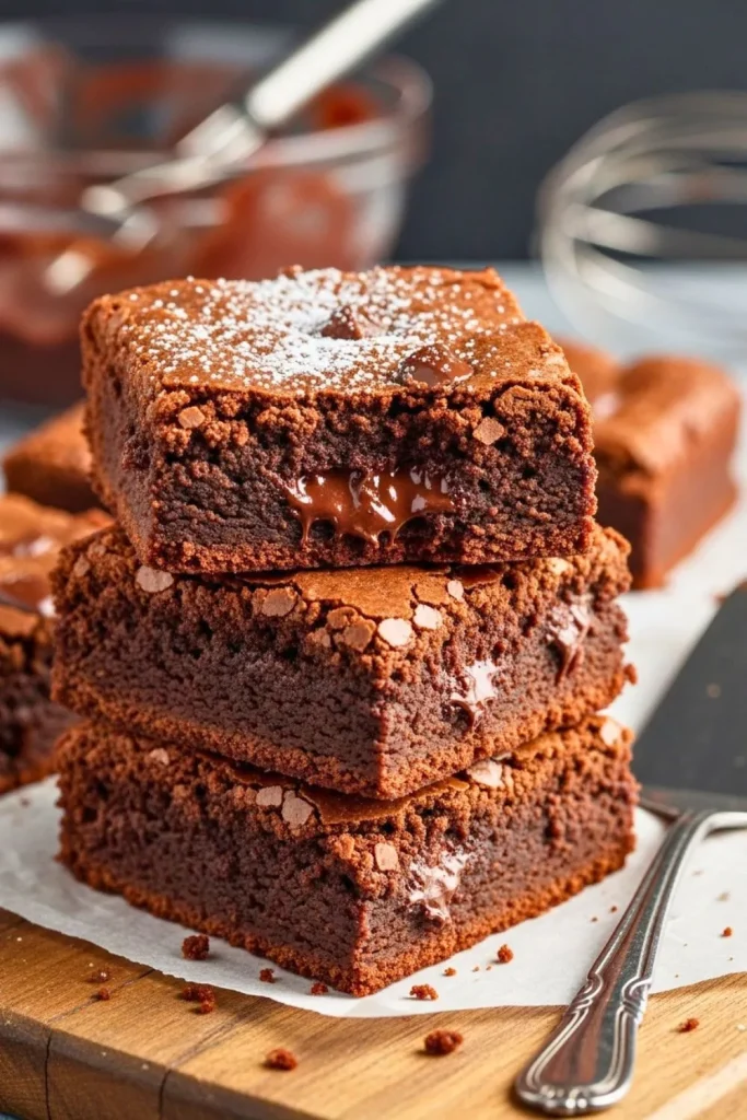 Fudgy & Chewy Brownies