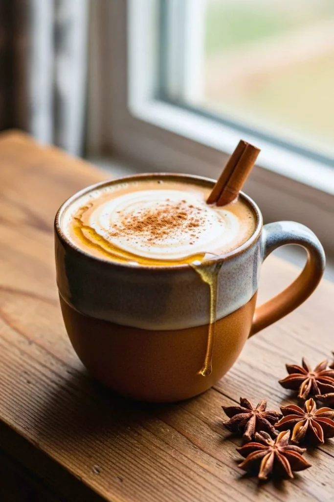 Honey Cinnamon Milk Tea