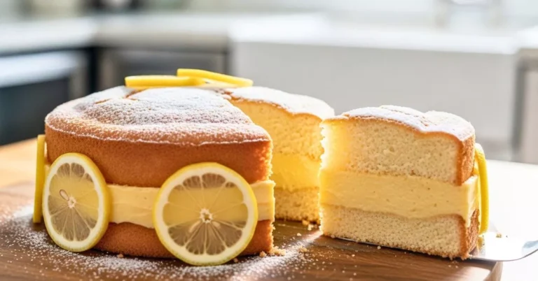 Lemon Custard Cake Recipe